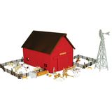 Playset Ertl Farm Country Western Ranch Com Animais E Cerca