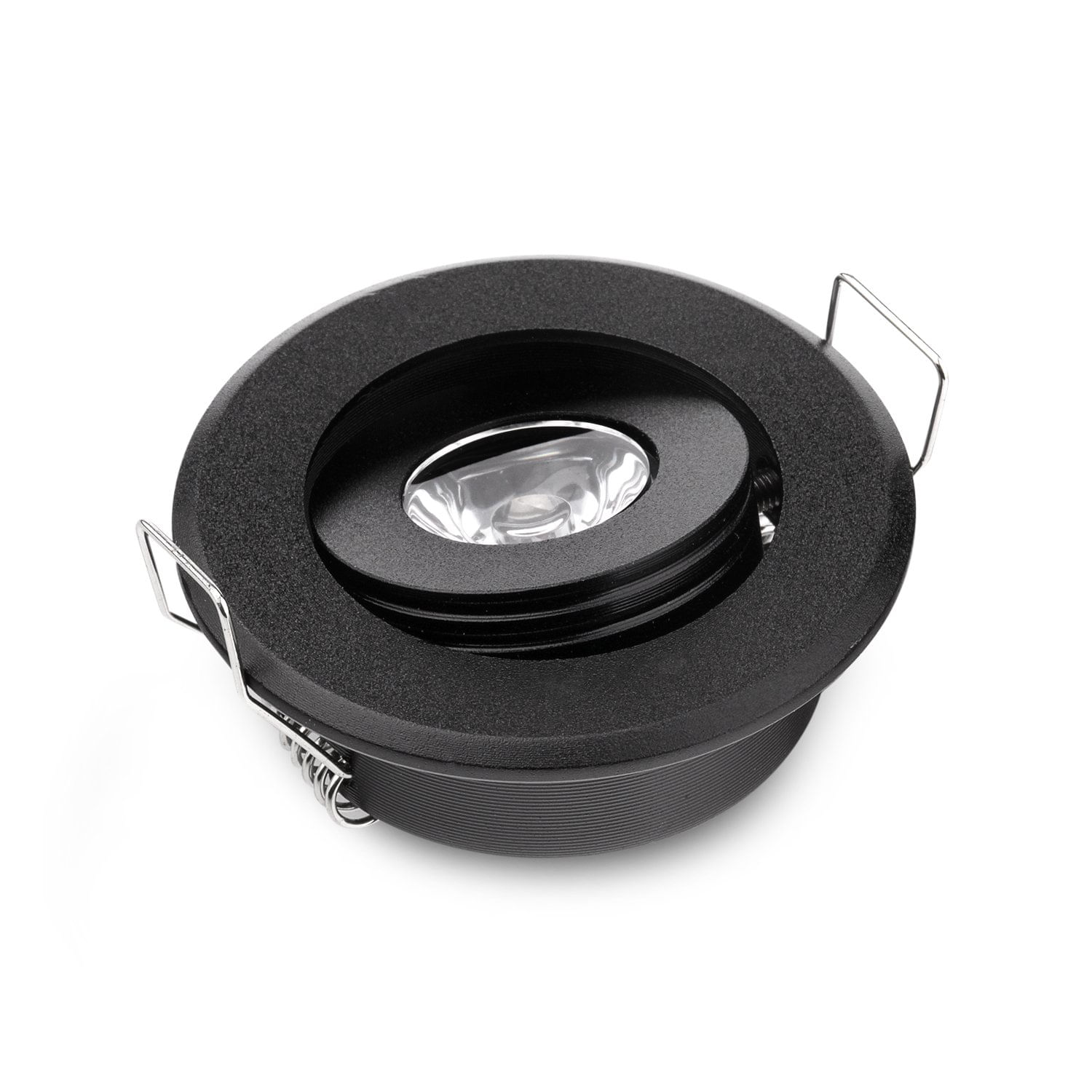 Refletor Led Joyinled Mini 3w Teto Embutido Preto X10