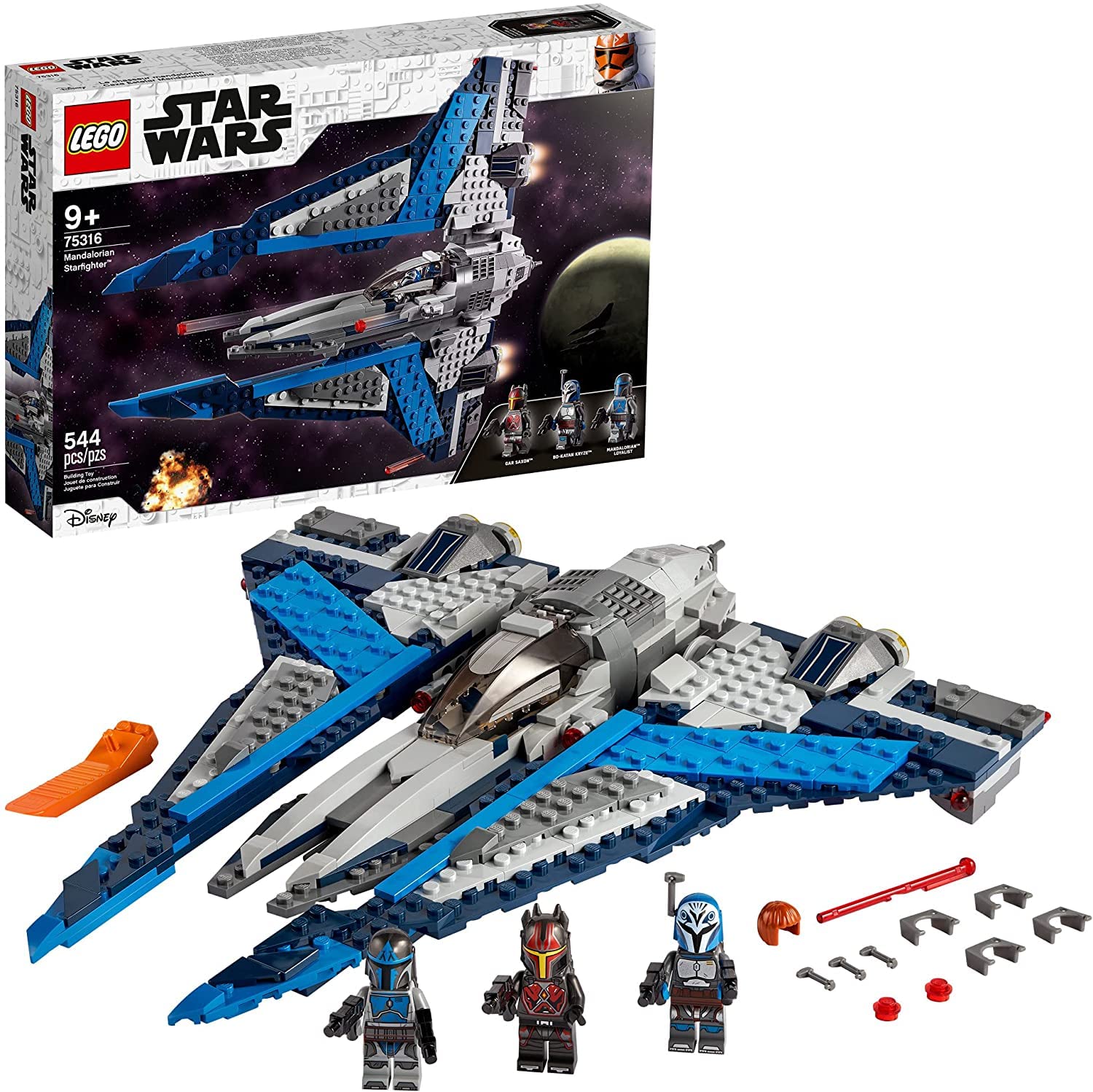 Brinquedo De Construção Lego Star Wars Mandalorian Starfighter 75316