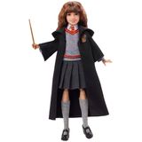 Boneca Mattel Harry Potter Hermoine Granger Com Roupa E Varinha