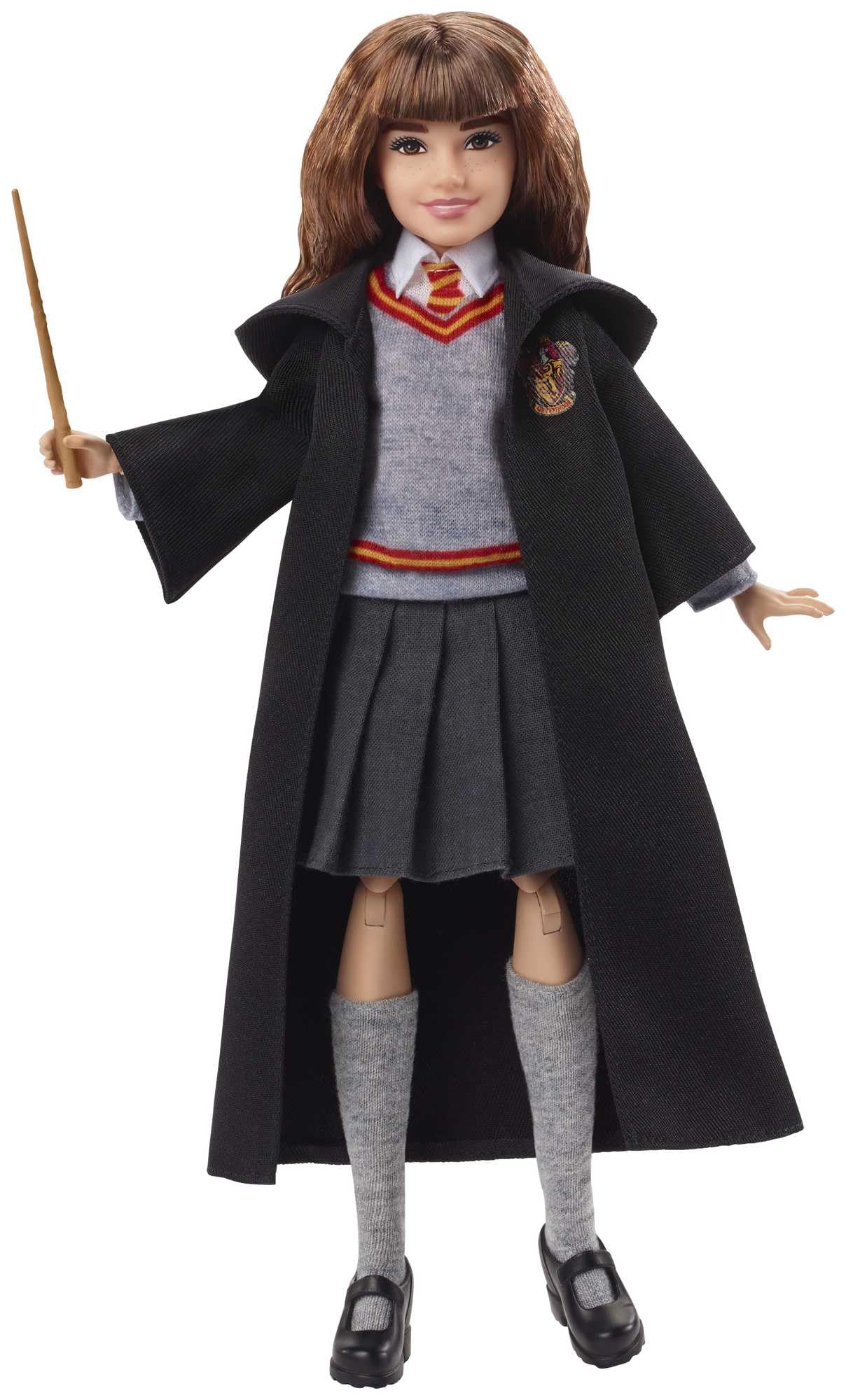 Boneca Mattel Harry Potter Hermoine Granger Com Roupa E Varinha