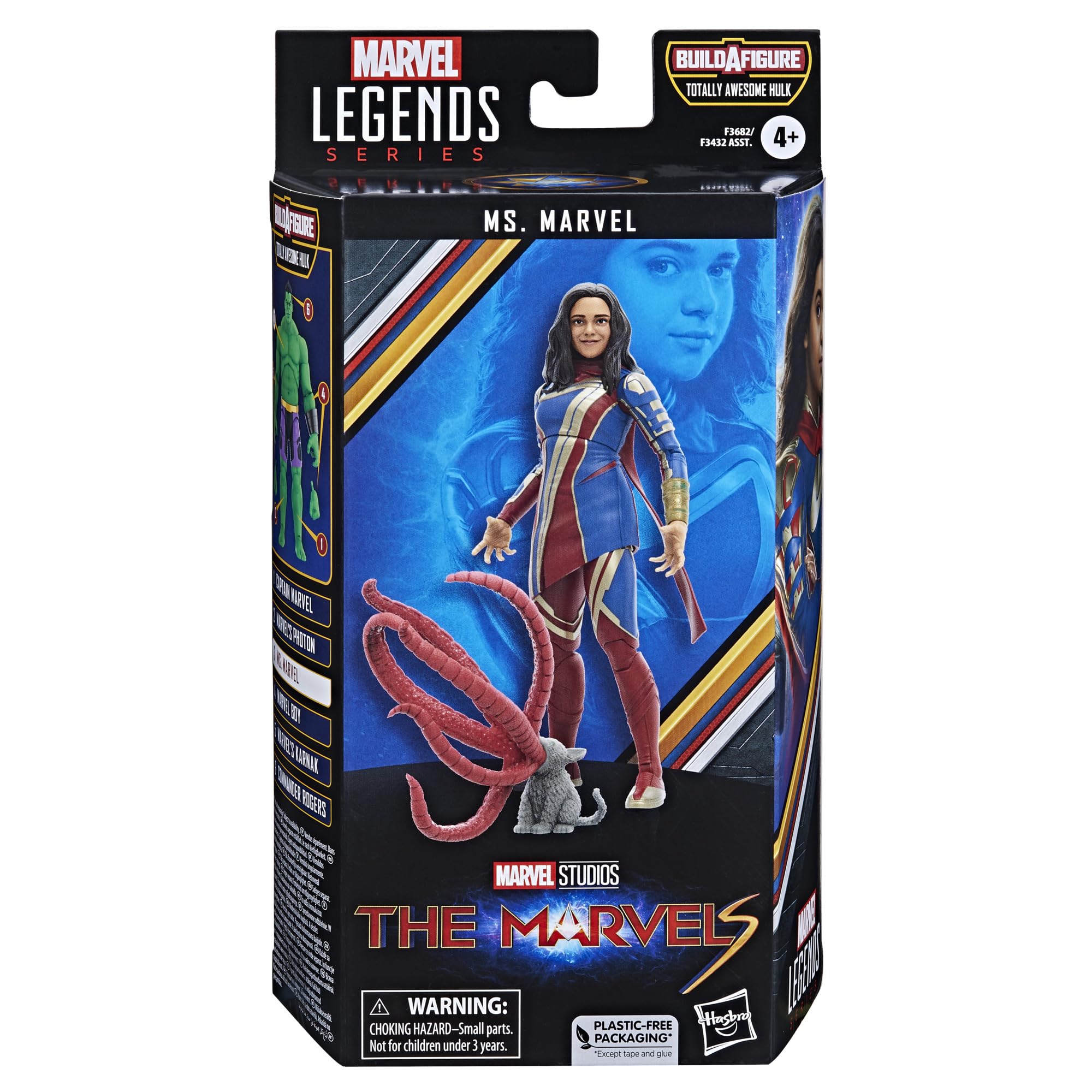 Boneco De Ação Marvel Legends Series Ms. Marvel 15cm