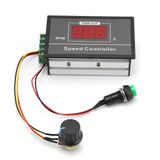 Controlador De Velocidade Do Motor Dc Gloglow Pwm Stepless 30a 6-60v