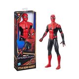 Boneco De Ação Spider-man Marvel Titan Hero 30 Cm Vermelho Preto