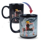 Caneca De Café Beneu Color Changing Ceramic Sensível Ao Calor 350ml