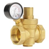 Válvula Redutora De Pressão Keenso Dn32 1-1/4&quot; Com Medidor