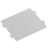 Placa De Mica Para Forno De Microondas, 10 Unidades, Universal, 108 X 99 Mm, Fdit