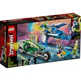 Kit De Construção Lego Ninjago Jay And Lloyd&#39;s Velocity Racers