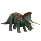 Boneco De Ação Mattel Jurassic World Dominion Roar Strikers Triceratops Dinosaur