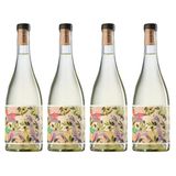 Vinho Branco Brasileiro Bebber Sauvignon Blanc 4 Garrafas 750ml