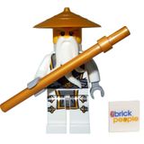 Minifigura Lego Ninjago Master Sensei Wu Ninja Dragon