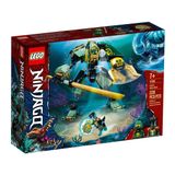 Kit De Construção Lego Ninjago Lloyd&#39;s Hydro Mech 71750 7+ Years