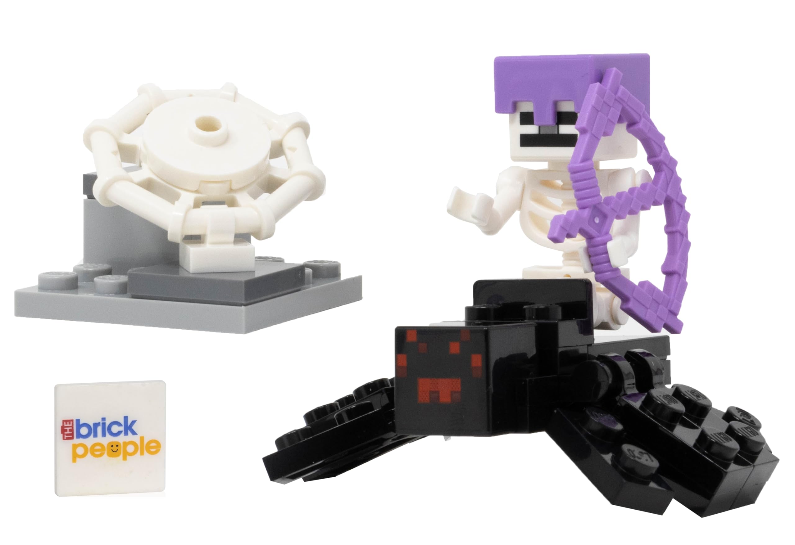 Minifigura E Esqueleto De Brinquedo Lego Minecraft Spider Com Mais De 6 Anos Carrefour