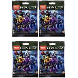 Mini Bonecos Mega Construx Halo Universe Series, Pacote Com 1 X 4
