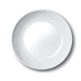 Jogo 6 Pratos Fundo Opaline Blanc 22 Cm - 584542 Nadir Figueiredo