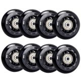 Rodas De Reposição De Skate Em Linha Tobwolf 64mm 82a, Pacote Com 8