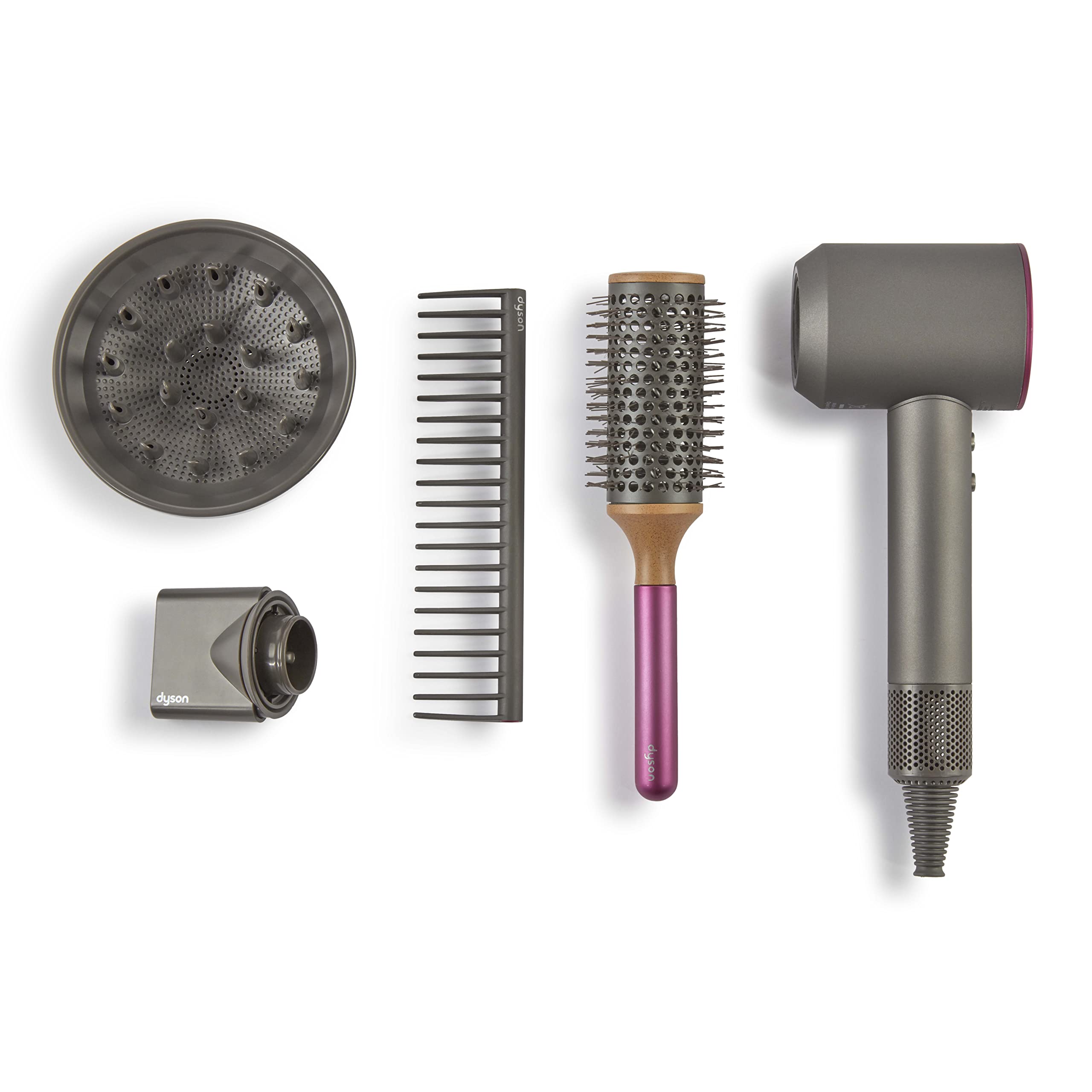 Secador De Cabelo De Brinquedo Interativo Casdon Dyson Supersonic Grey