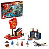 Kit De Construção Lego Ninjago Legacy Final Flight Of Destiny&#39;s Bounty 71749 Ship Playset Com Brinquedos De Dragão E Jet Ski, 147 Peças