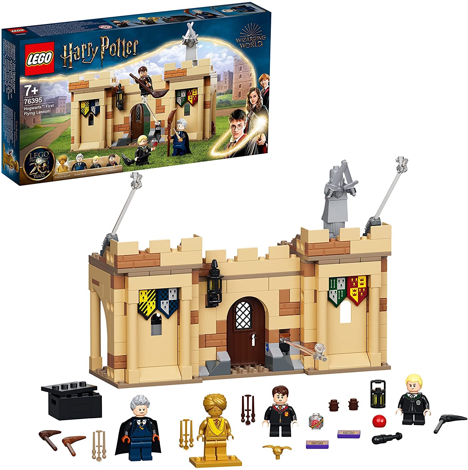 Primeira Aula De Voo De Lego Harry Potter Hogwarts (76395)