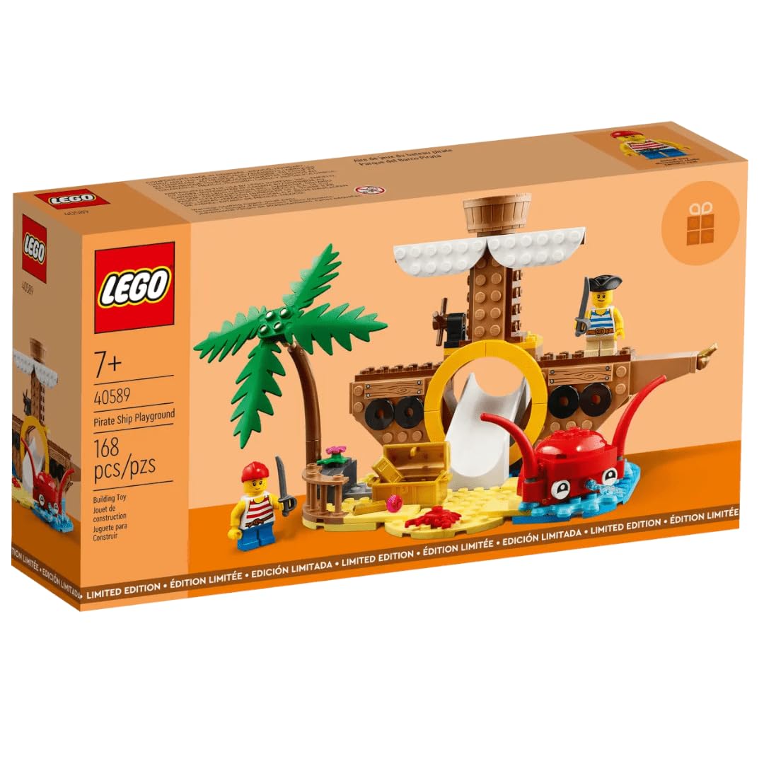 Brinquedo Lego Pirate Ship Playground 40589 Para Crianças De 7 Anos Ou Mais