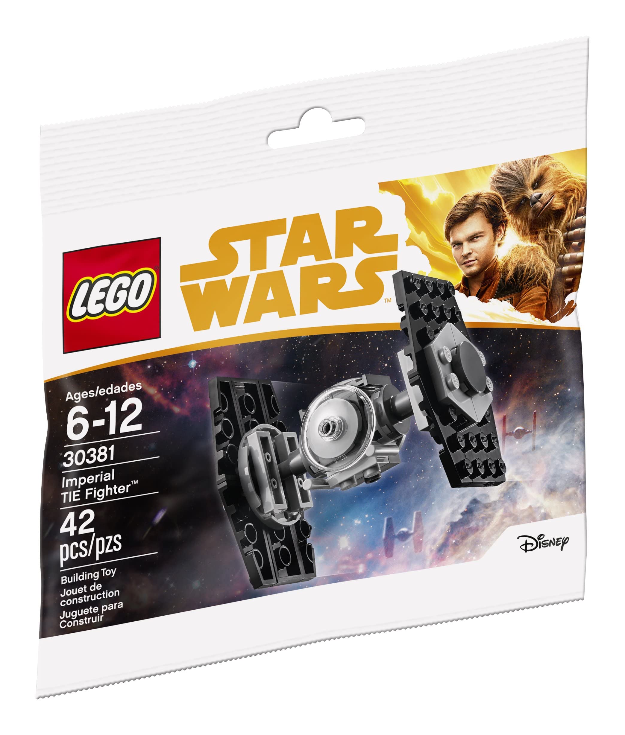 Conjunto De Sacos Lego Star Wars Imperial Tie Fighter 30381