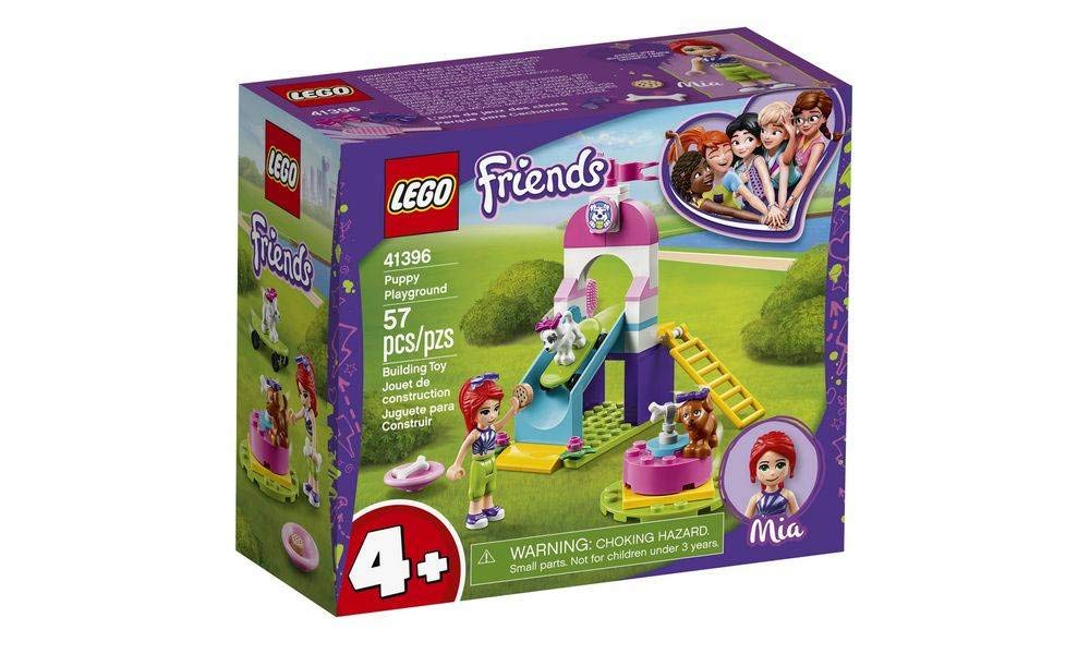 Brinquedo De Construção Lego Friends Puppy Playground 41396 Com 57 Peças