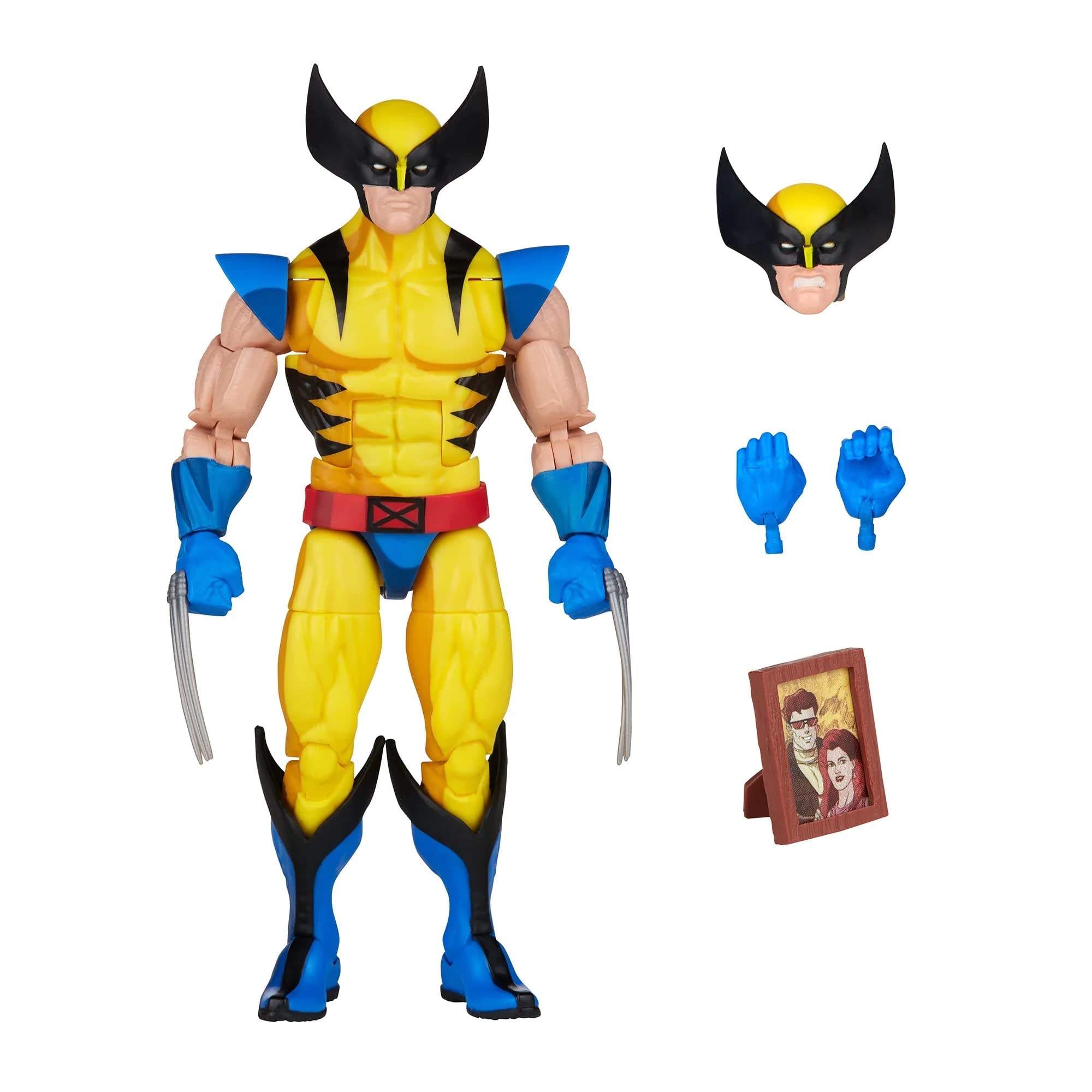 Boneco De Ação Marvel Legends X-men Wolverine 15cm - 90s