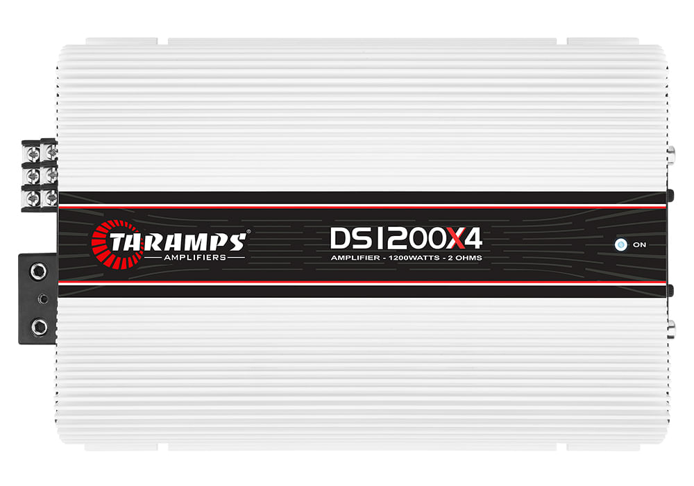 Amplificador Taramps Ds 1200x4 1200w Rms 2 Ohms 4 Canais Class D