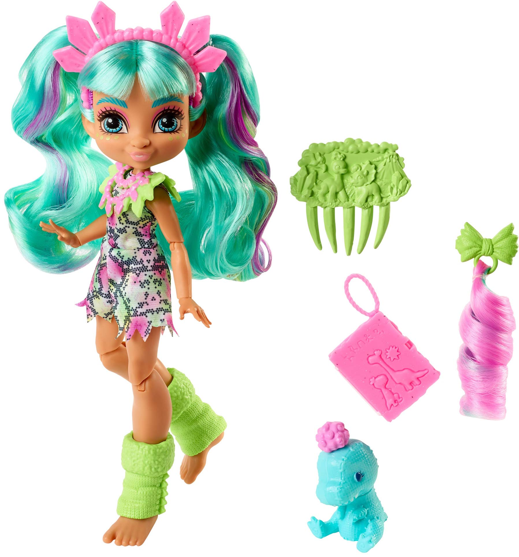 Boneca Fashion Mattel Cave Club Rockelle Com Dinossauro De 4 Anos Ou Mais