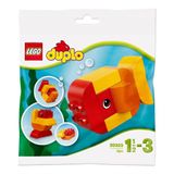 Brinquedo Lego Duplo My First Fish 30323, Pacote Com 8 Bolsas De Plástico