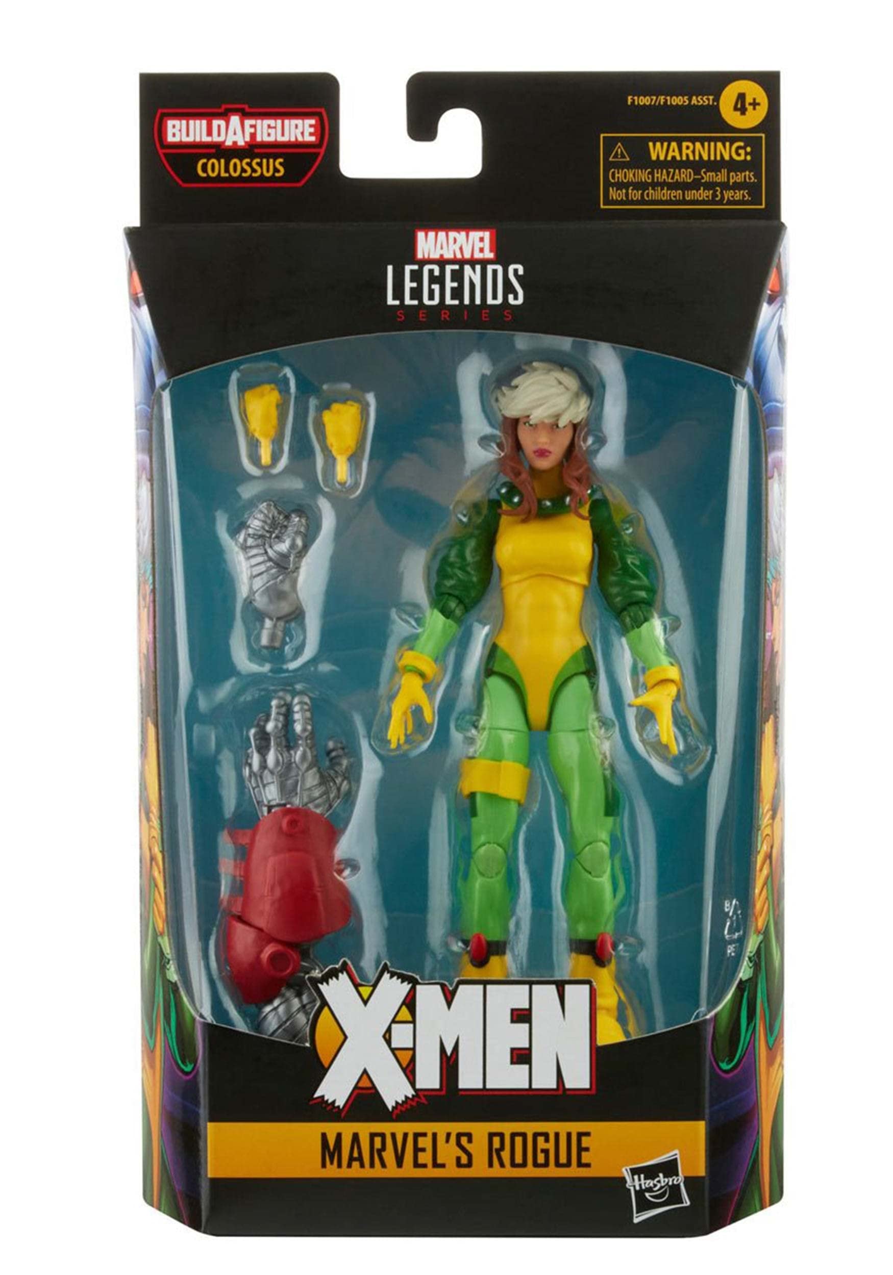 Boneco De Ação Marvel Hasbro Legends Series Rogue De 6 Polegadas