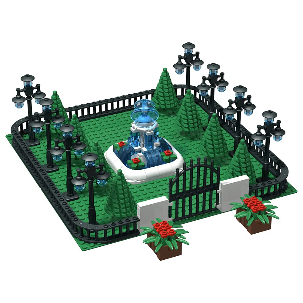 Brinquedo Educativo Building Block Nicolababe Park Scene Com Mais De 223 Unidades