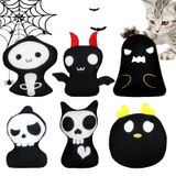 Cat Catnip Toys Homu Horrible Halloween Ghost, Conjunto De 6