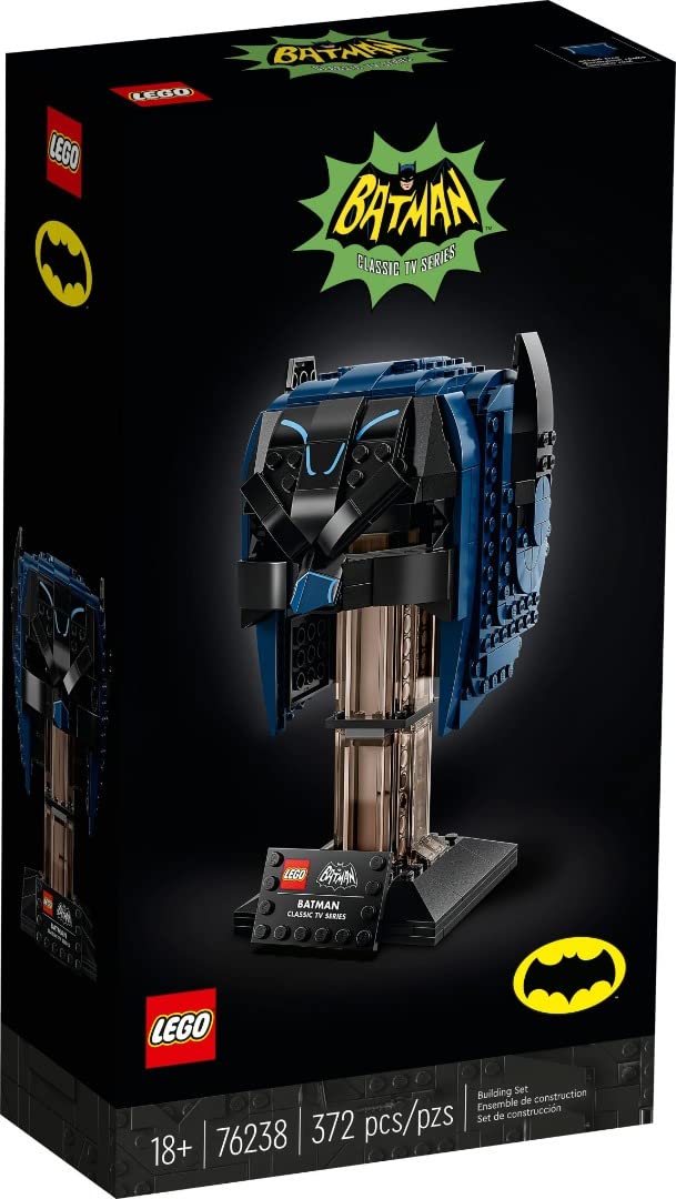 Brinquedo De Construção Lego Dc Batman Série De Tv Clássica Batman Cowl