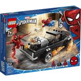 Brinquedo De Construção Lego Marvel Spider-man Spider-man E Ghost Rider Vs. Carnage 76173 Para Crianças