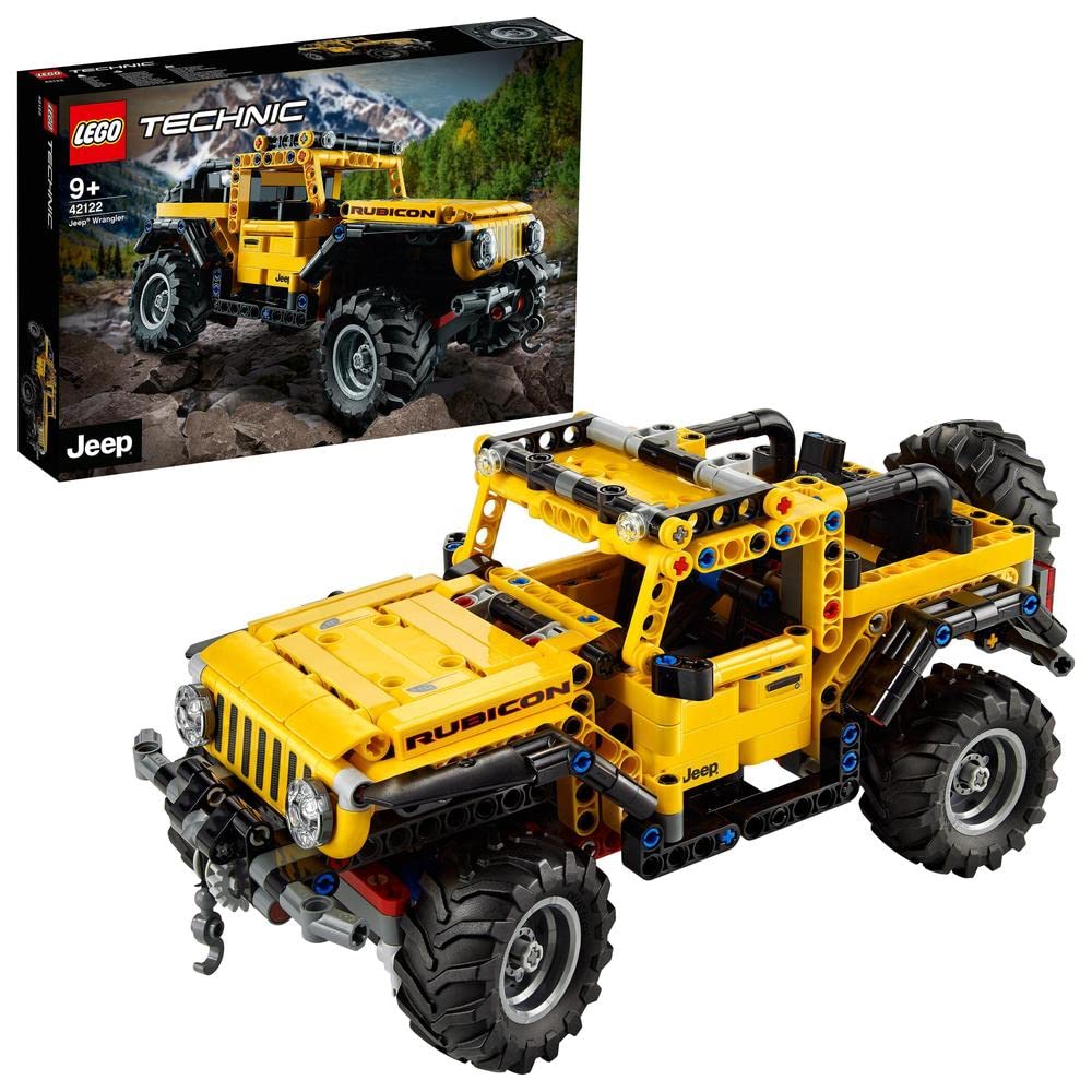 Kit De Construção Lego Technic Jeep Wrangler 42122 Para Crianças