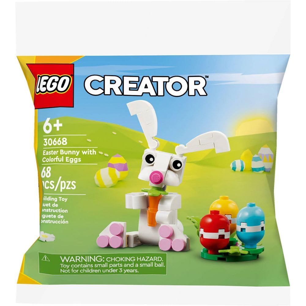 Brinquedo De Construção Lego Creator Easter Bunny Com Ovos Coloridos 30668