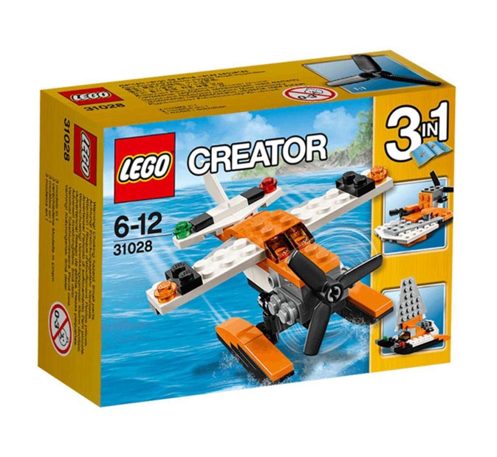 Toy Lego Creator Sea Plane 31028 Com Hélice Grande