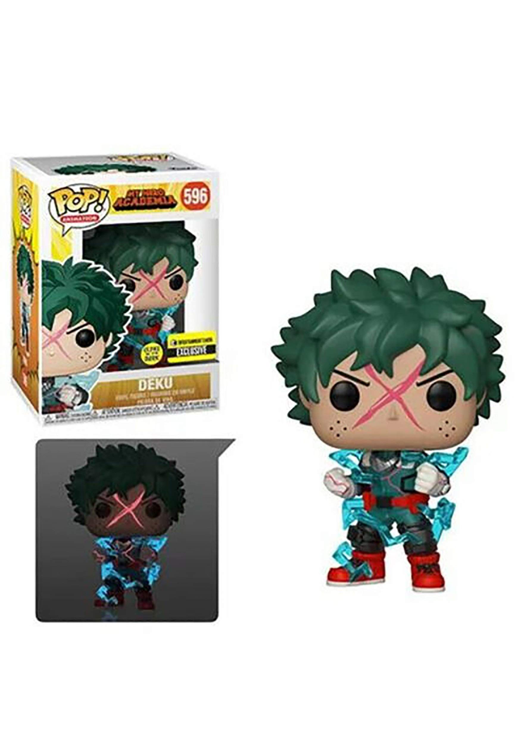 Pop! Vinil Funko My Hero Academia Deku Full Cowl Gitd Ee Excl.