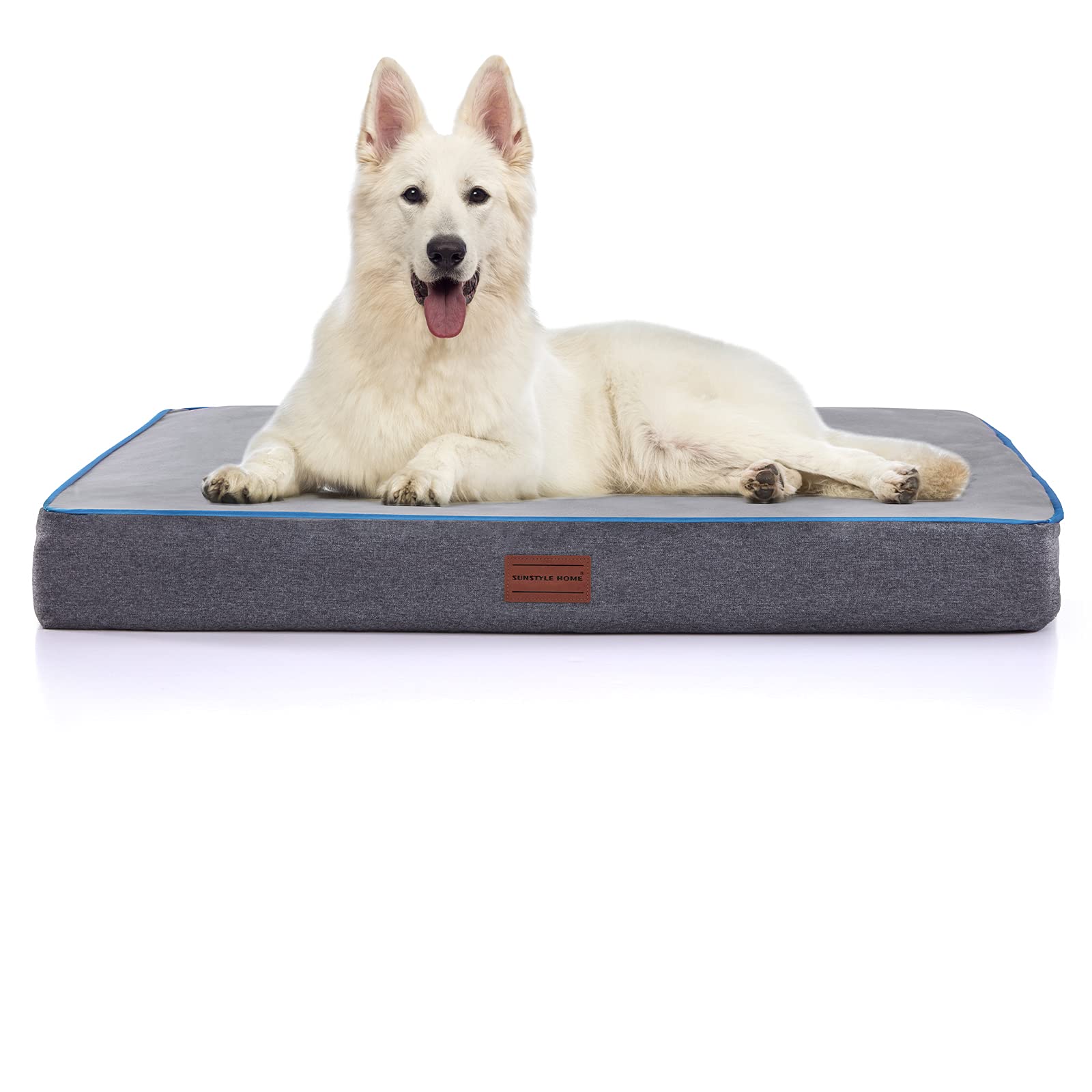 Cama De Cachorro Sunstyle Home, Ortopédica Impermeável Para Cães Grandes