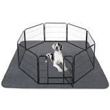 Almofadas De Xixi Laváveis Muteflyer Para Cães Puppy Playpen Grey