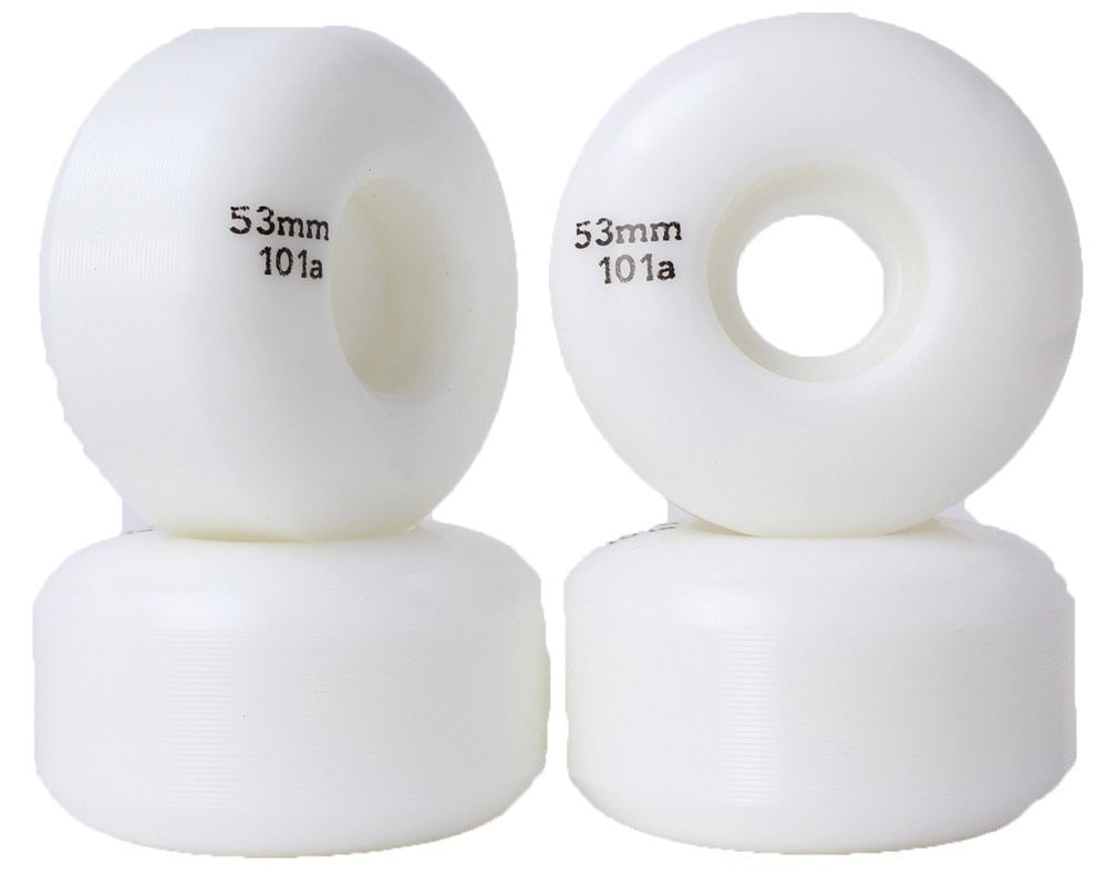 Rodas De Skate Super Blanks 101a (56mm) White Blank Pro