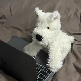 Cachorro De Pelúcia Awcvire West Highland White Terrier