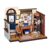 Kit De Quarto De Bonecas Rolife Detective Agency Diorama Diy Craft