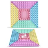Jogo De Tabuleiro Fidget Toy Pop It Barnhousebaby Big Size