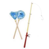 Vara De Pesca Em Miniatura E Redes Decoração De Casa De Bonecas Odoria