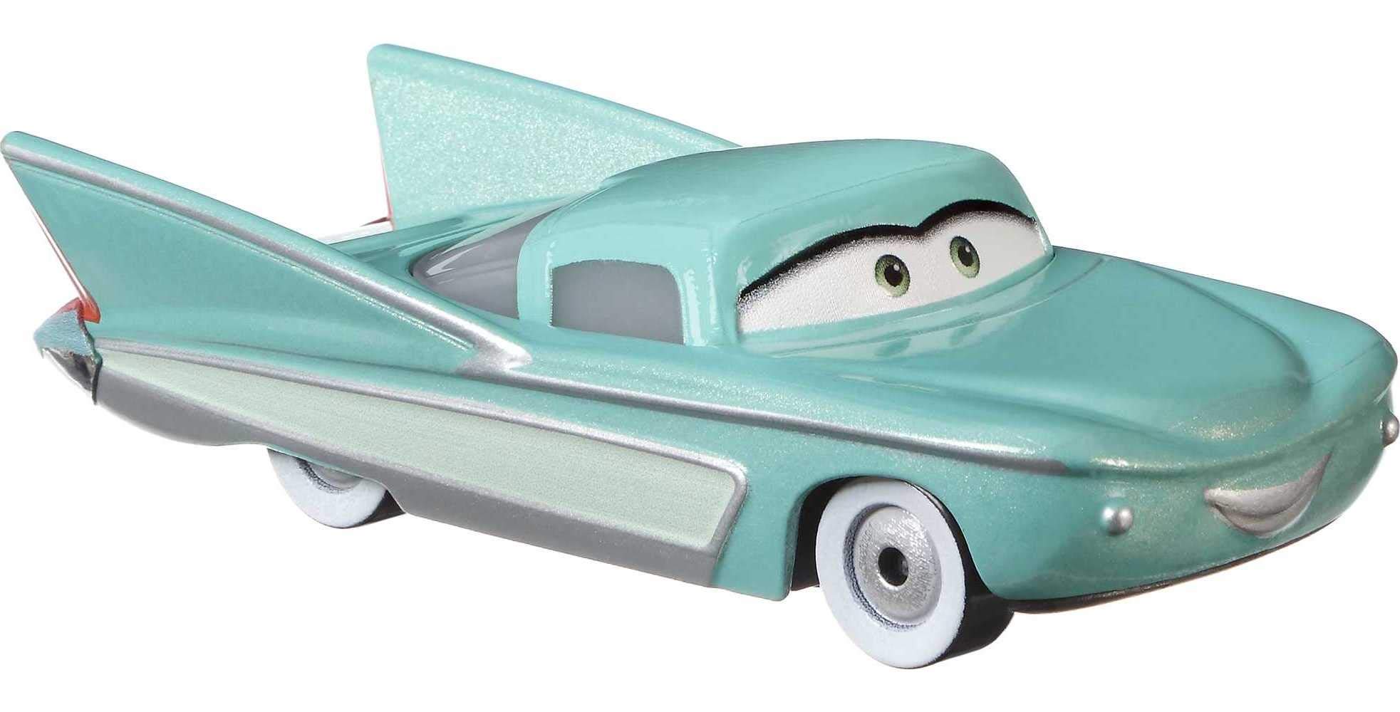 Carro De Corrida Colecionável Toy Disney Cars Flo Miniature Para Crianças