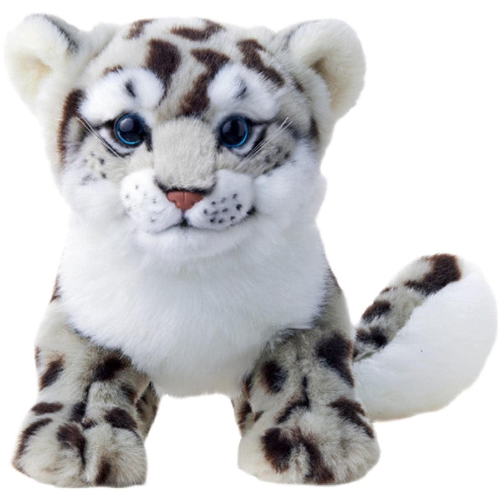 Brinquedo De Pelúcia Keaiart-ly Lifelike Snow Leopard Stuffed Animal