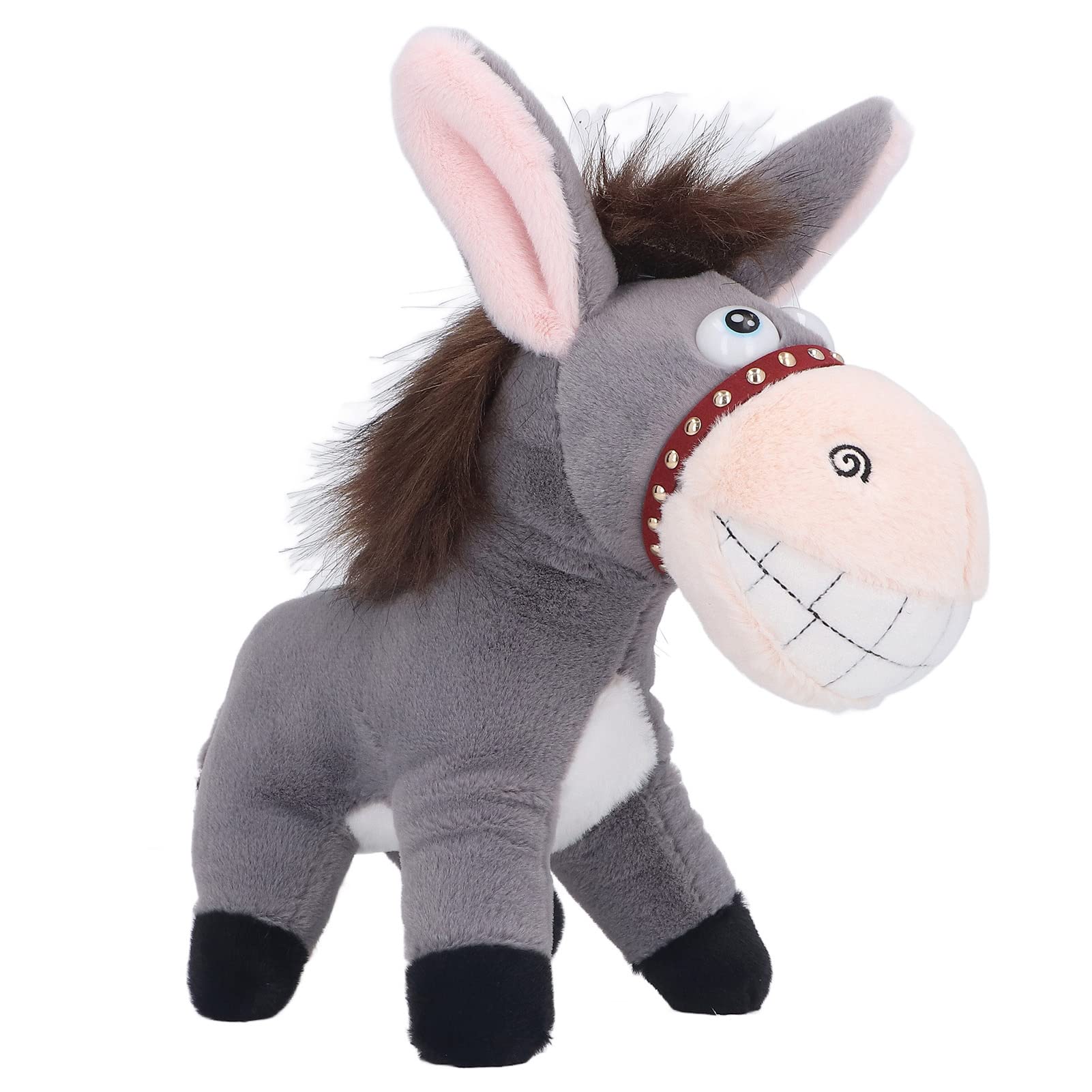 Brinquedo De Pelúcia Cryfokt Donkey Stuffed Animal Para Crianças A Partir De 36 Meses