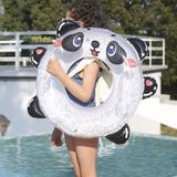 Piscina Inflável Flutua Jingdan Cute Panda Swim Ring Kids